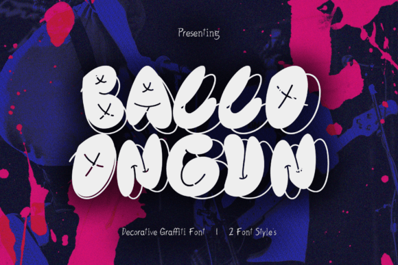 Balloongun: The Playful Display Font for Bold Maker Brands