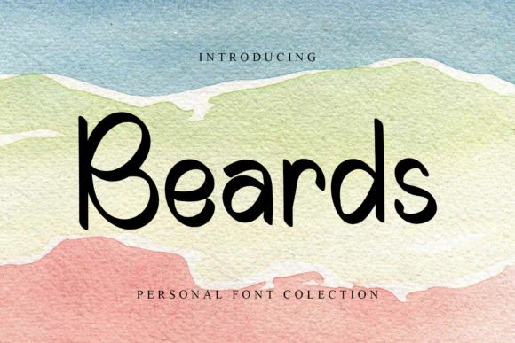 Beards: A Premium Display Font for Elegant Editorial Design