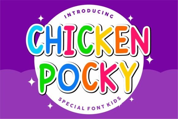 Chicken Pocky: The Fun Display Font for Kids' Campaigns