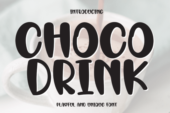 Choco Drink: The Premium Display Font for Scroll-Stopping Campaigns