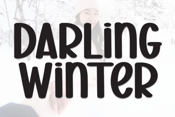 Darling Winter: The Bold Script Font for Premium Branding