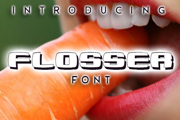 Flosser: The Modern 3D Font for High-Impact Campaigns