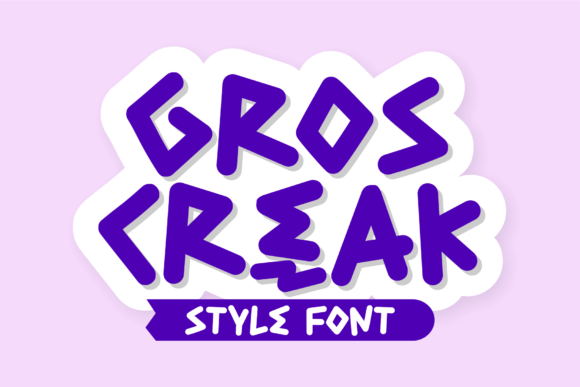 Gros Creak: The Script Font for Charming Small Business Brands
