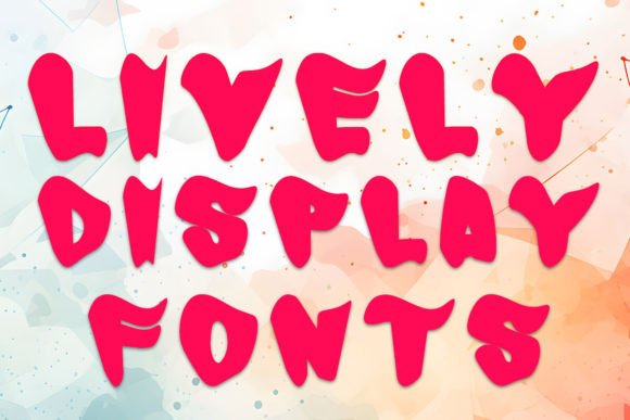 Lively: The Quirky All-Caps Display Font for Scroll-Stopping Visuals