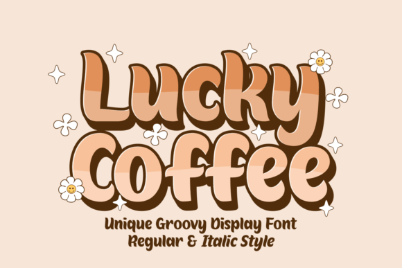 Lucky Coffee Display Font for Modern Web Design