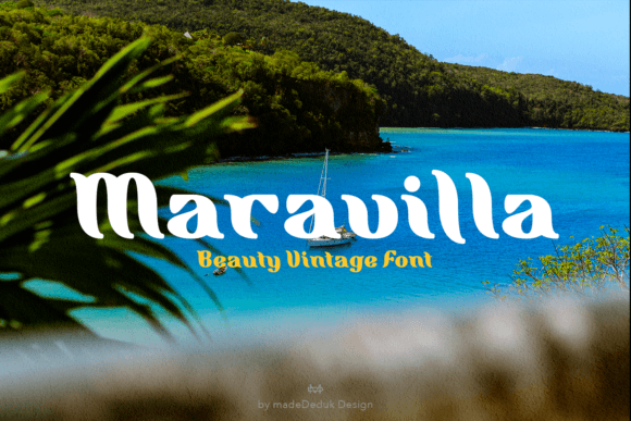 Maravilla: A Vintage Display Typeface for Modern Digital Brands