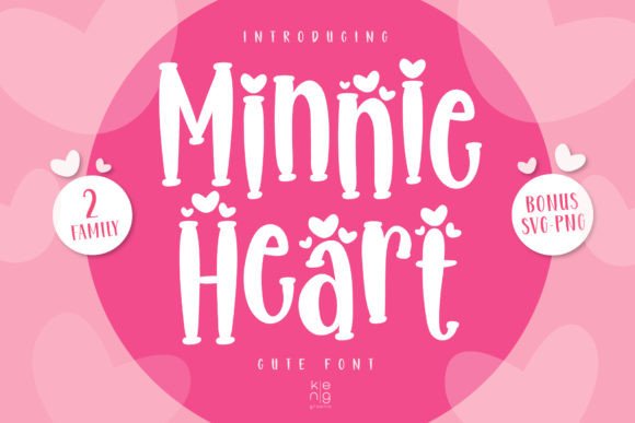 Minnie Heart: The Display Font That Stops the Scroll