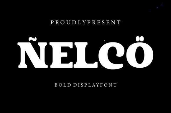 Nelco: The Bold Display Font for Modern Branding