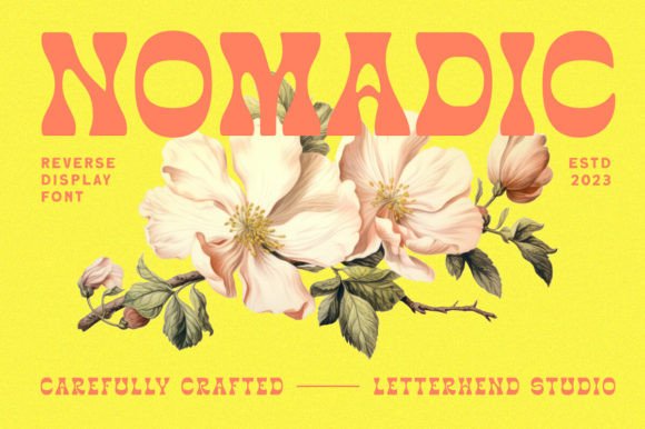Nomadic: A Standout Display Font for Modern Branding