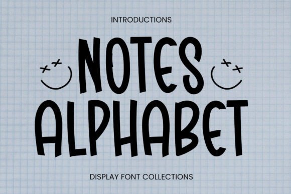 Notes Alphabet: The Perfect Display Font for Modern Web Design