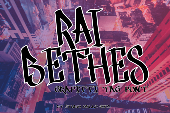 Rai Bethes: The Bold Typeface for Urban Brand Identity