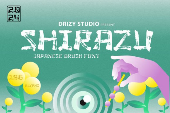 Shirazu: The Japanese Brush Font for Bold Campaign Headlines