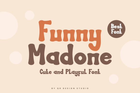 Upgrade Your Brand Identity with Funny Madone Display Font